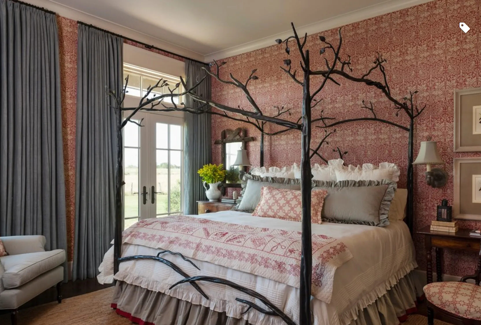 Antique Interiors: bedroom design reference