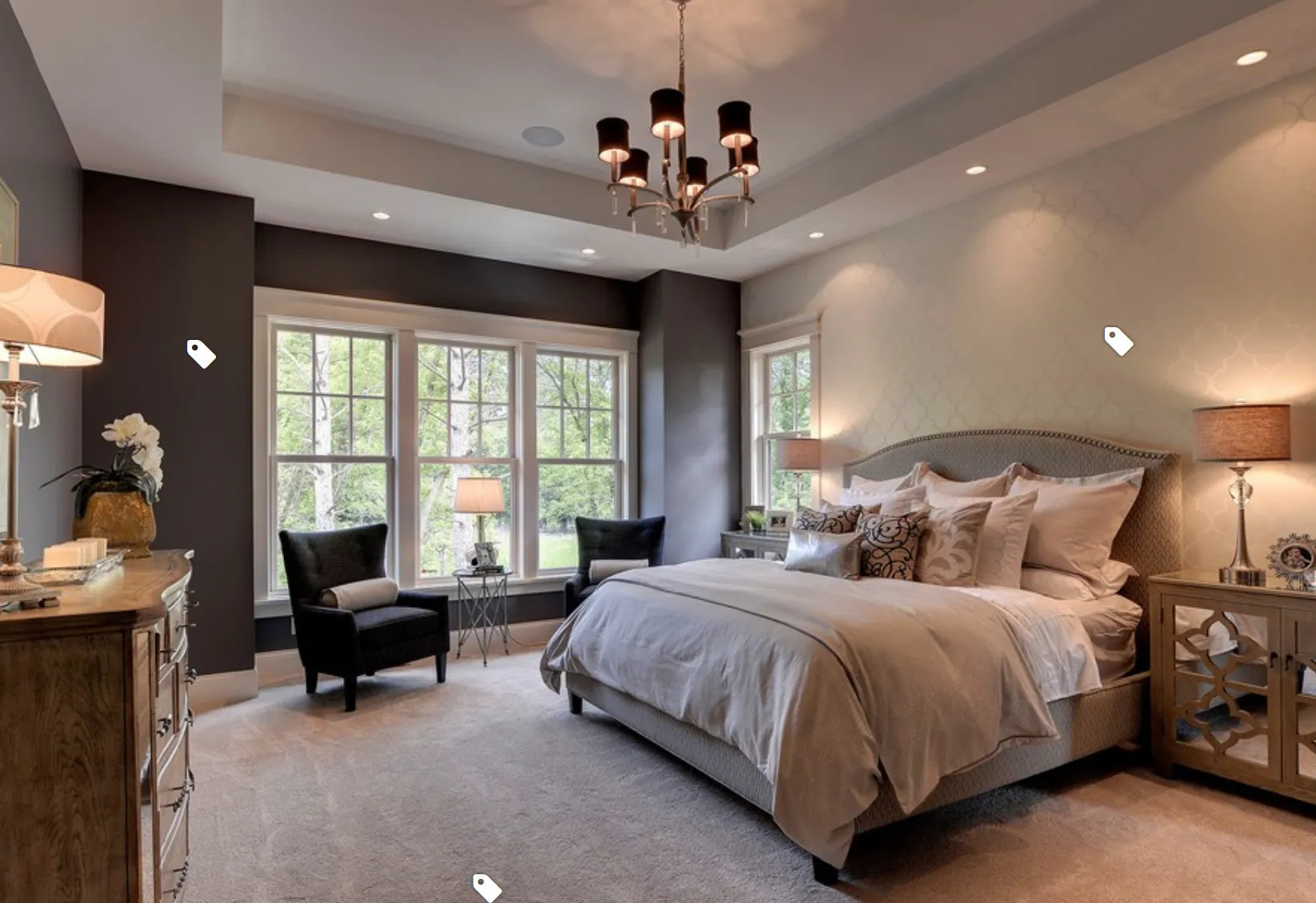 Luxury Interiors: bedroom design reference