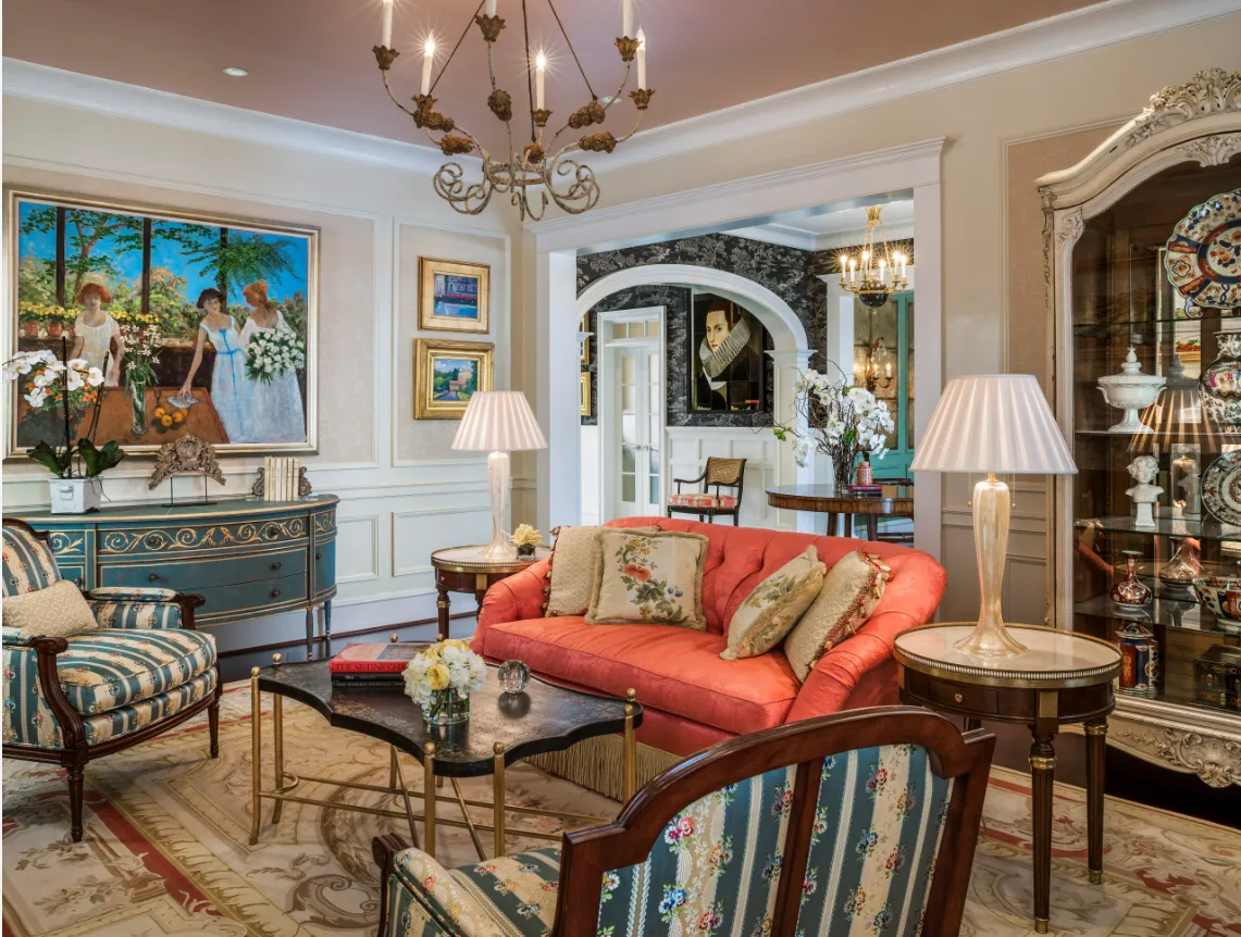 French Style interior design reference