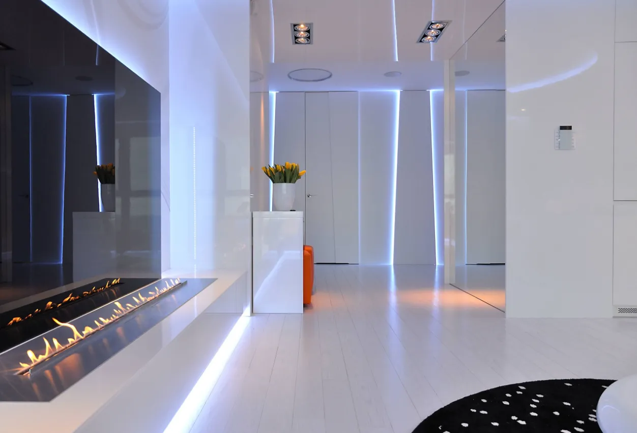 Futuristic Interiors: living room design reference