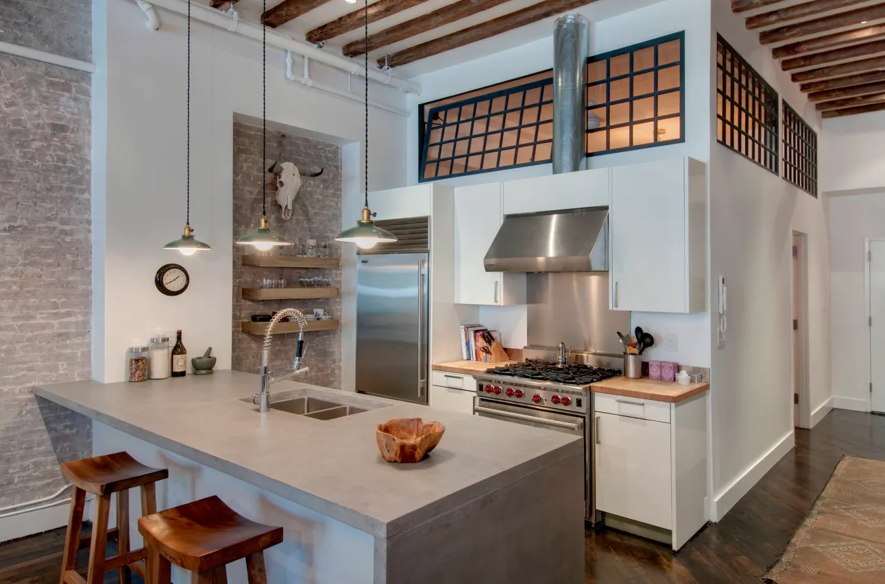 Loft Designs: kitchen design reference