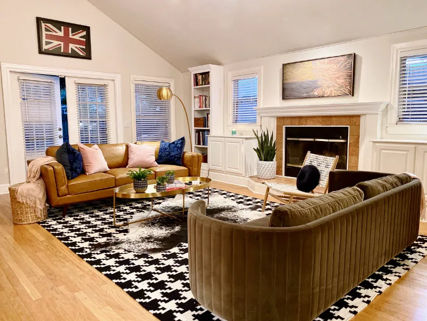 Retro Interiors: living room design reference